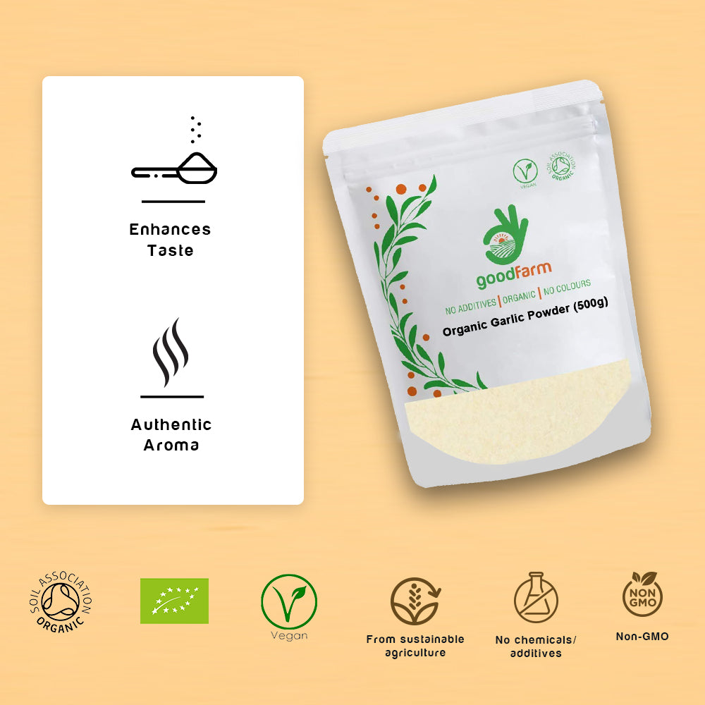goodFarm Organic Garlic Powder 500g