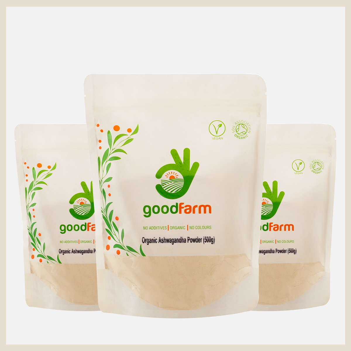 goodFarm Organic Ashwagandha Powder 500g