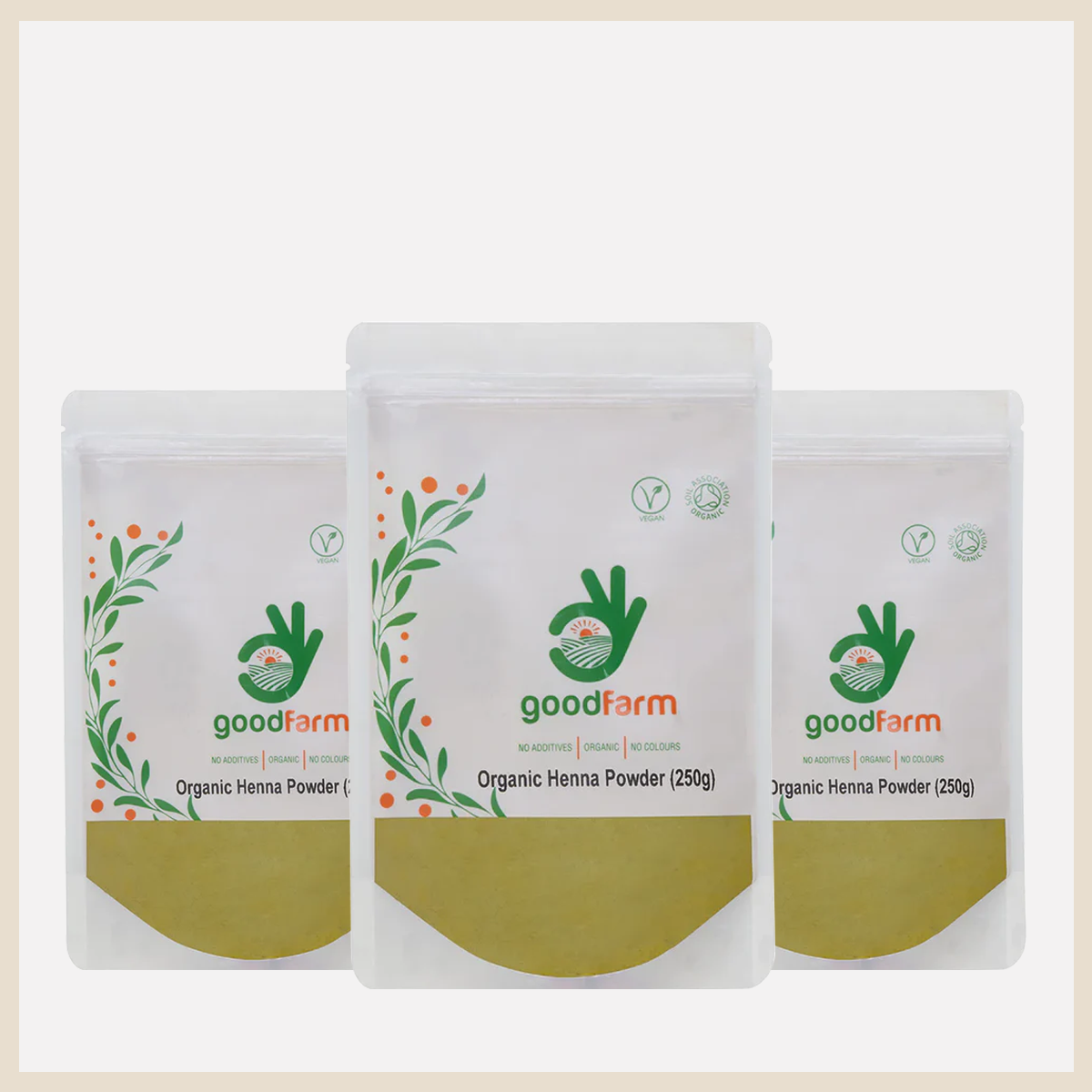 goodFarm Organic Henna Powder 250g
