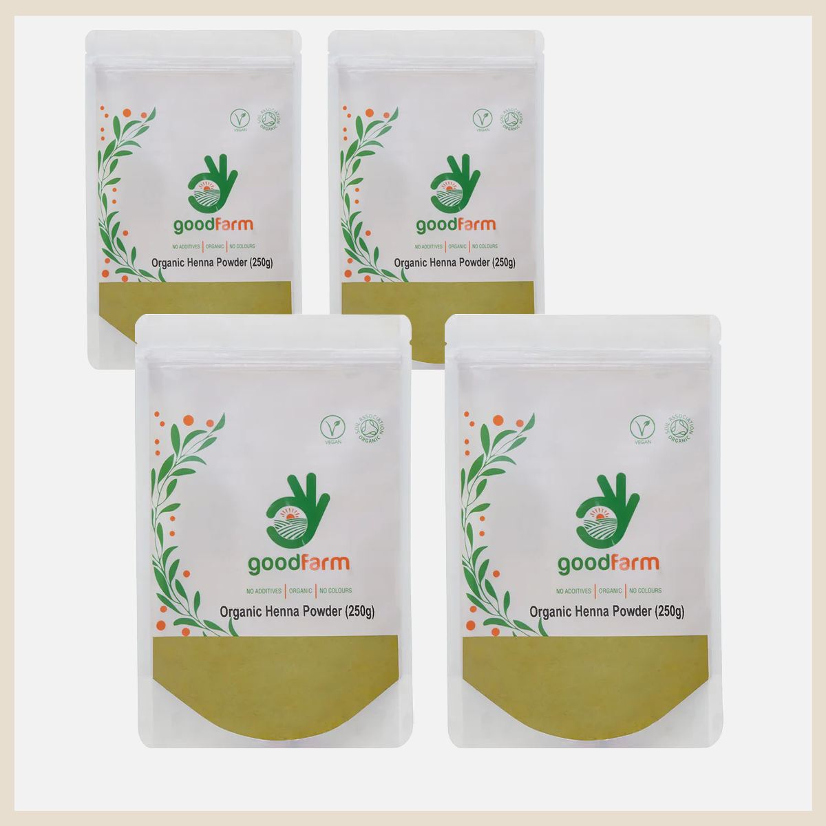 goodFarm Organic Henna Powder 250g