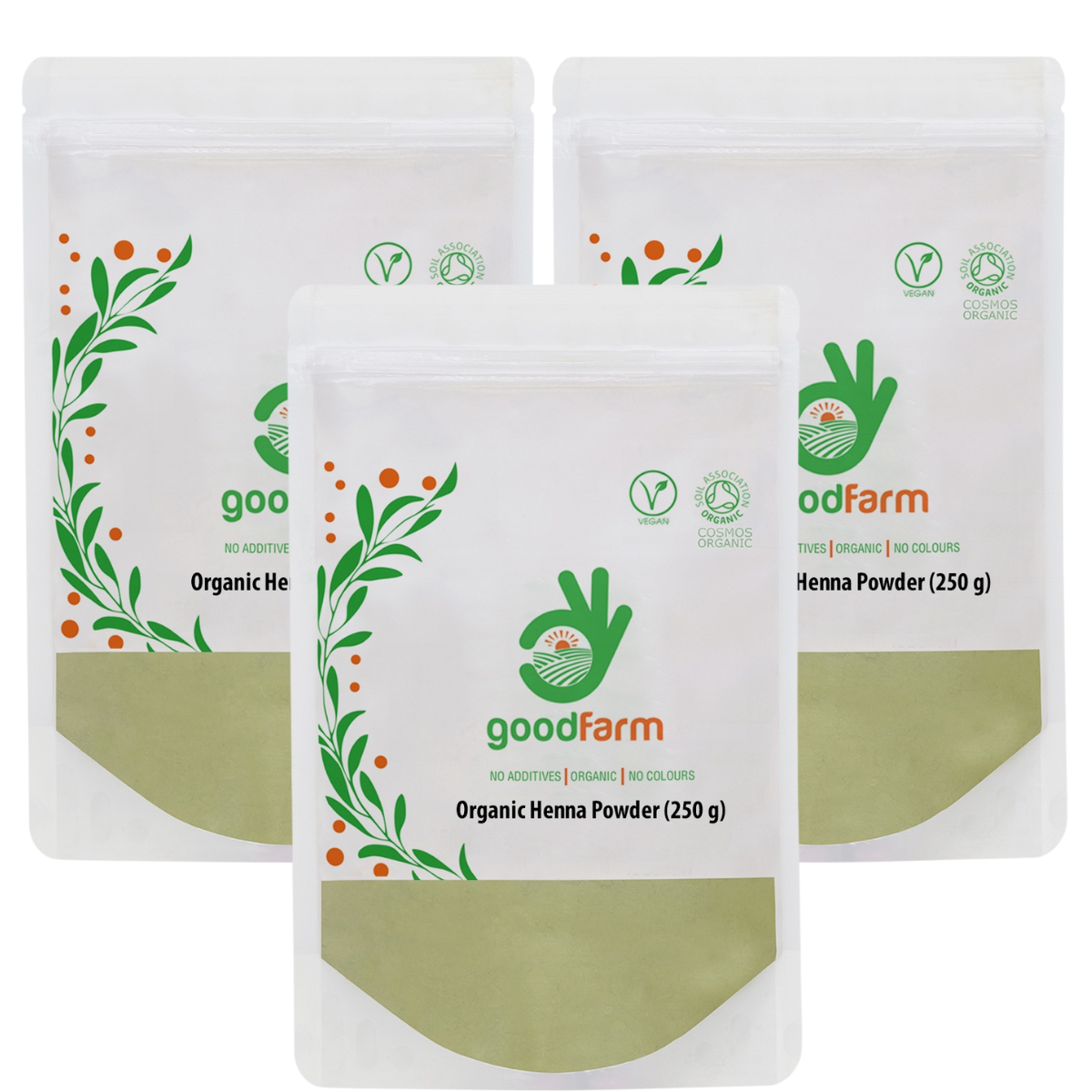 goodFarm Organic Henna Powder 250g
