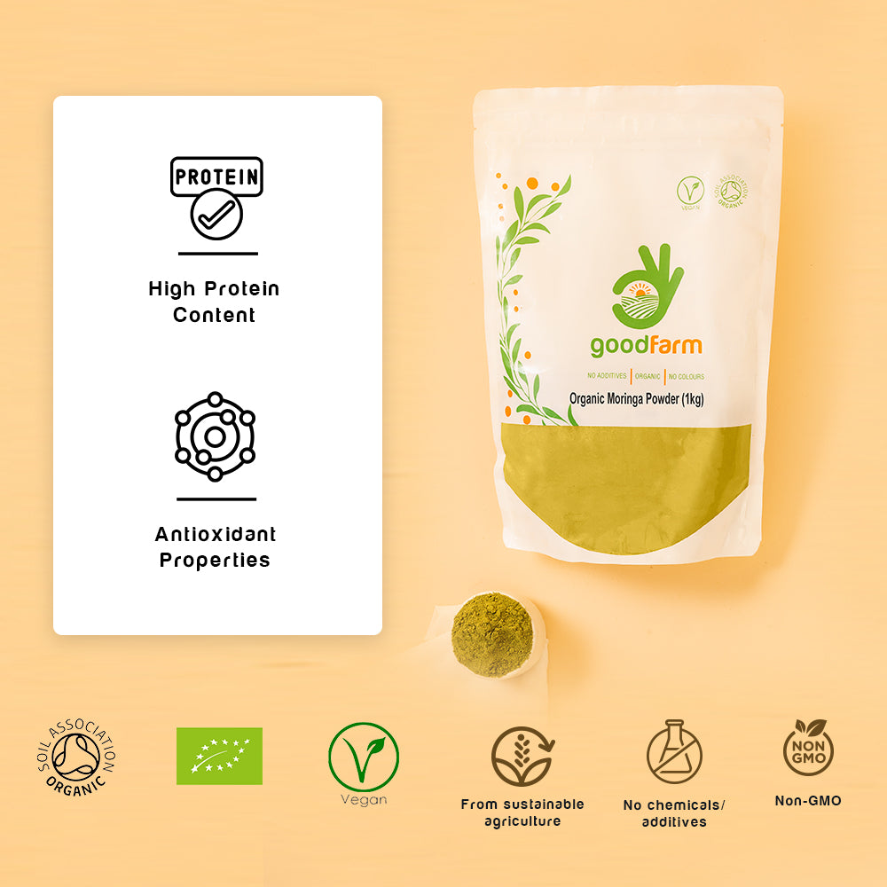 goodFarm Organic Moringa Powder 1kg