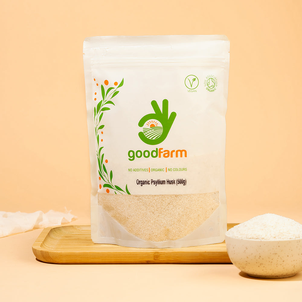 goodFarm Organic Psyllium husk 500g