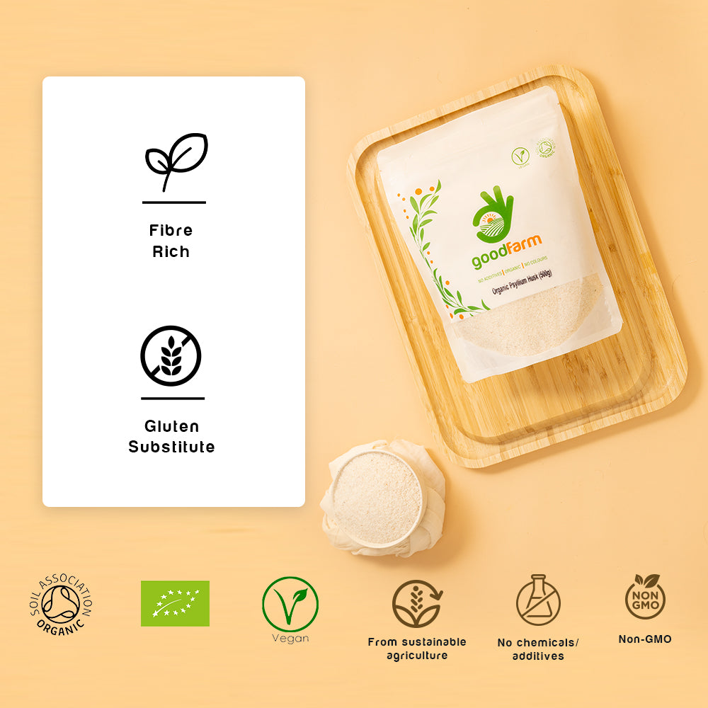 goodFarm Organic Psyllium husk 500g