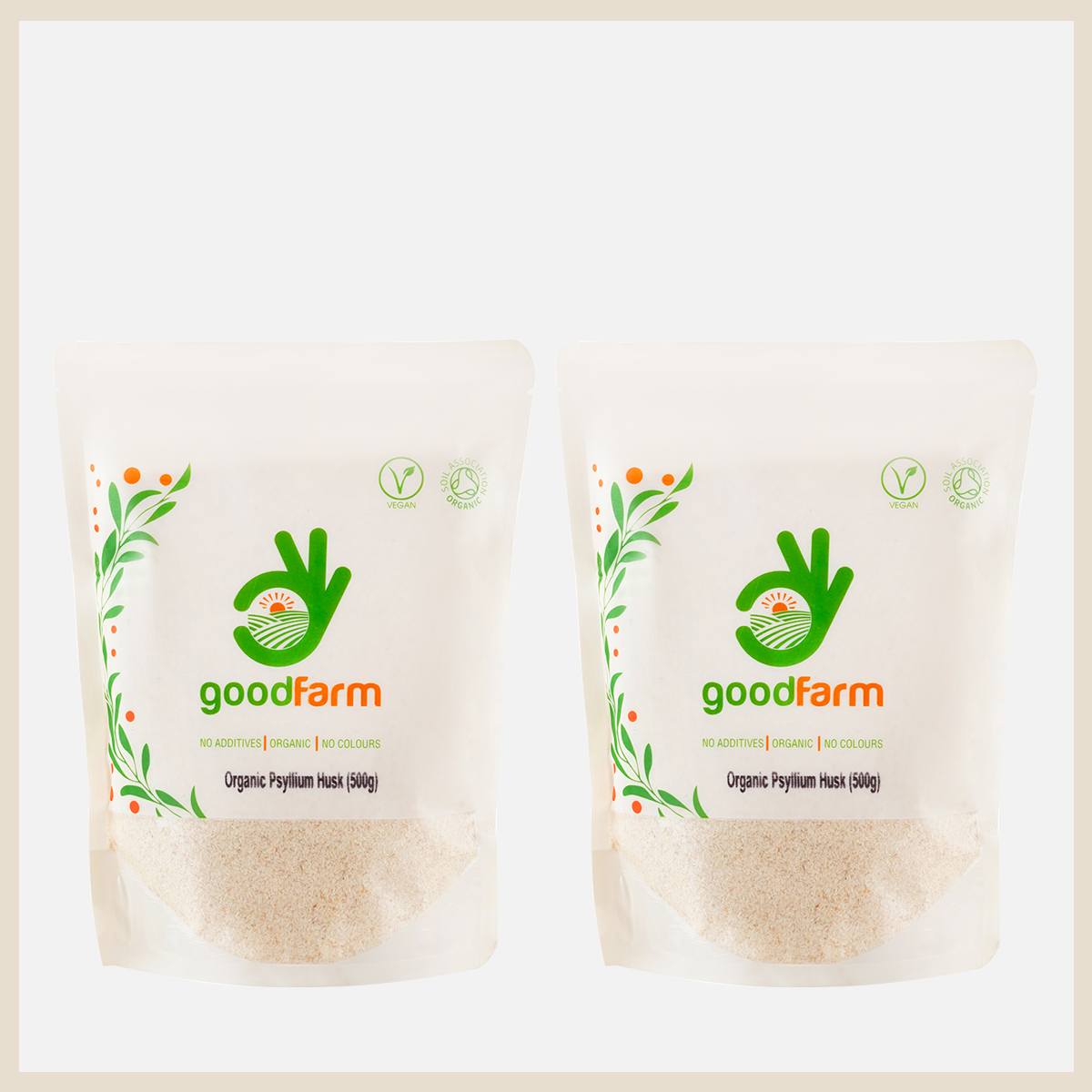 goodFarm Organic Psyllium husk 500g