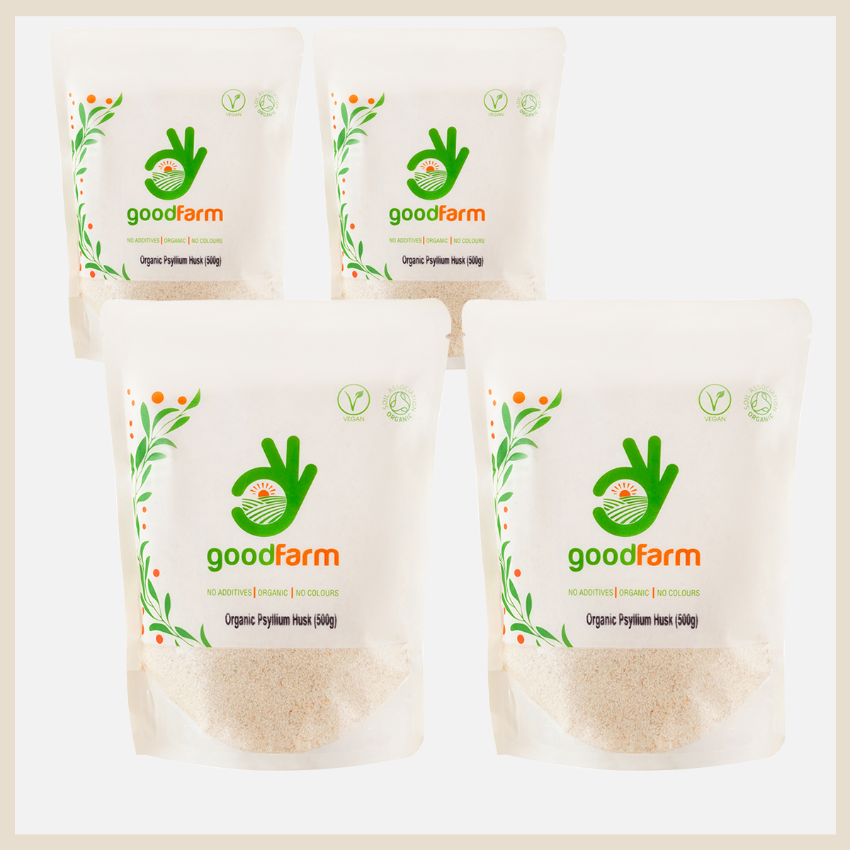 goodFarm Organic Psyllium husk 500g