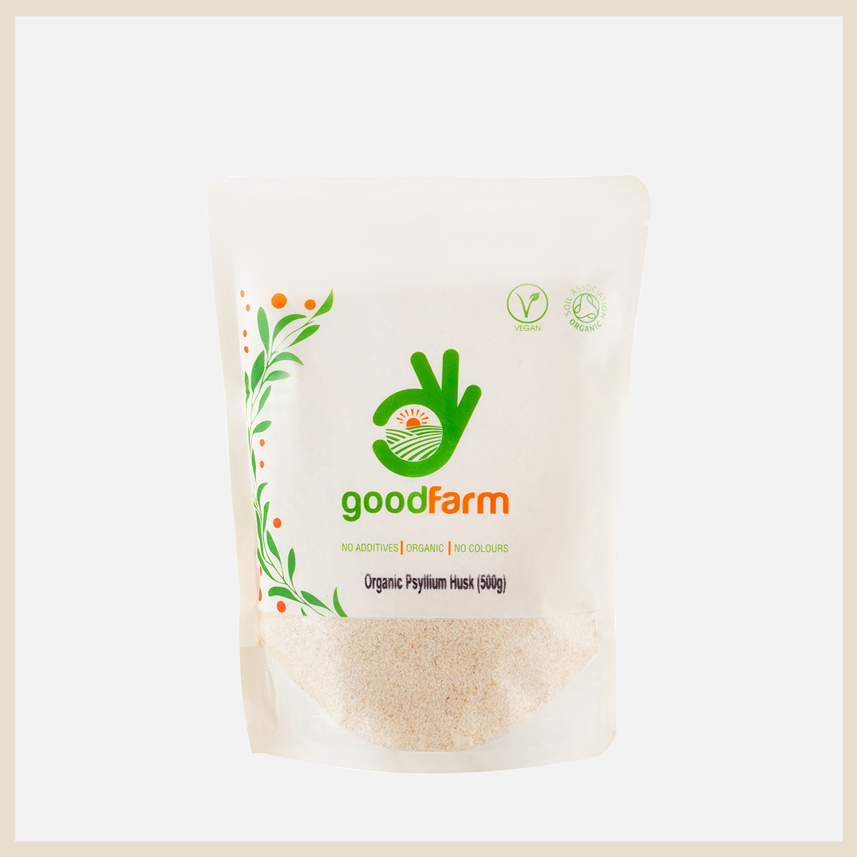 goodFarm Organic Psyllium husk 500g