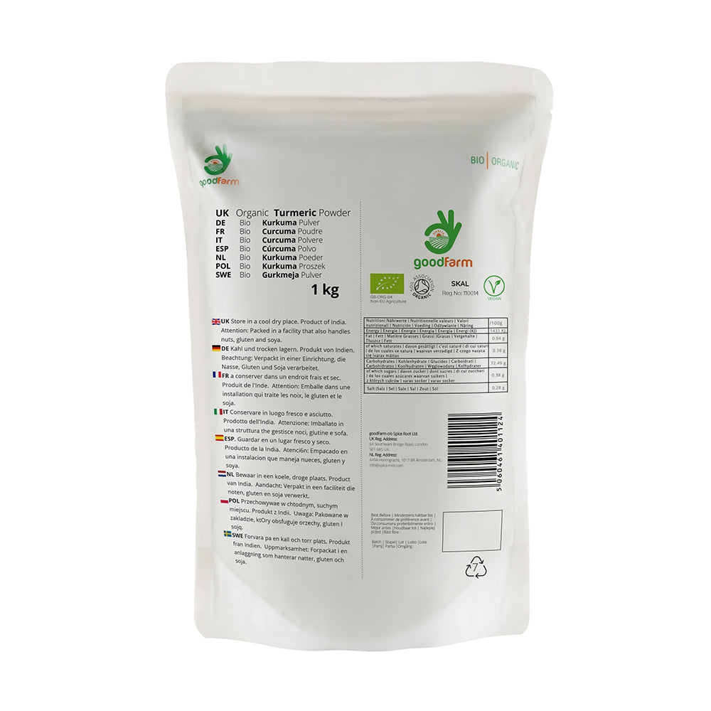 goodFarm Organic Turmeric Powder 1kg