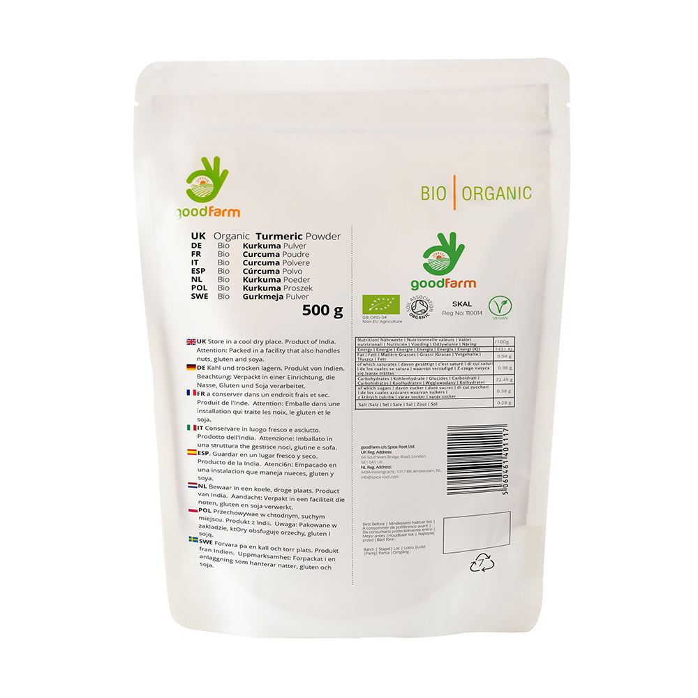 Organic Turmeric Powder 500g
