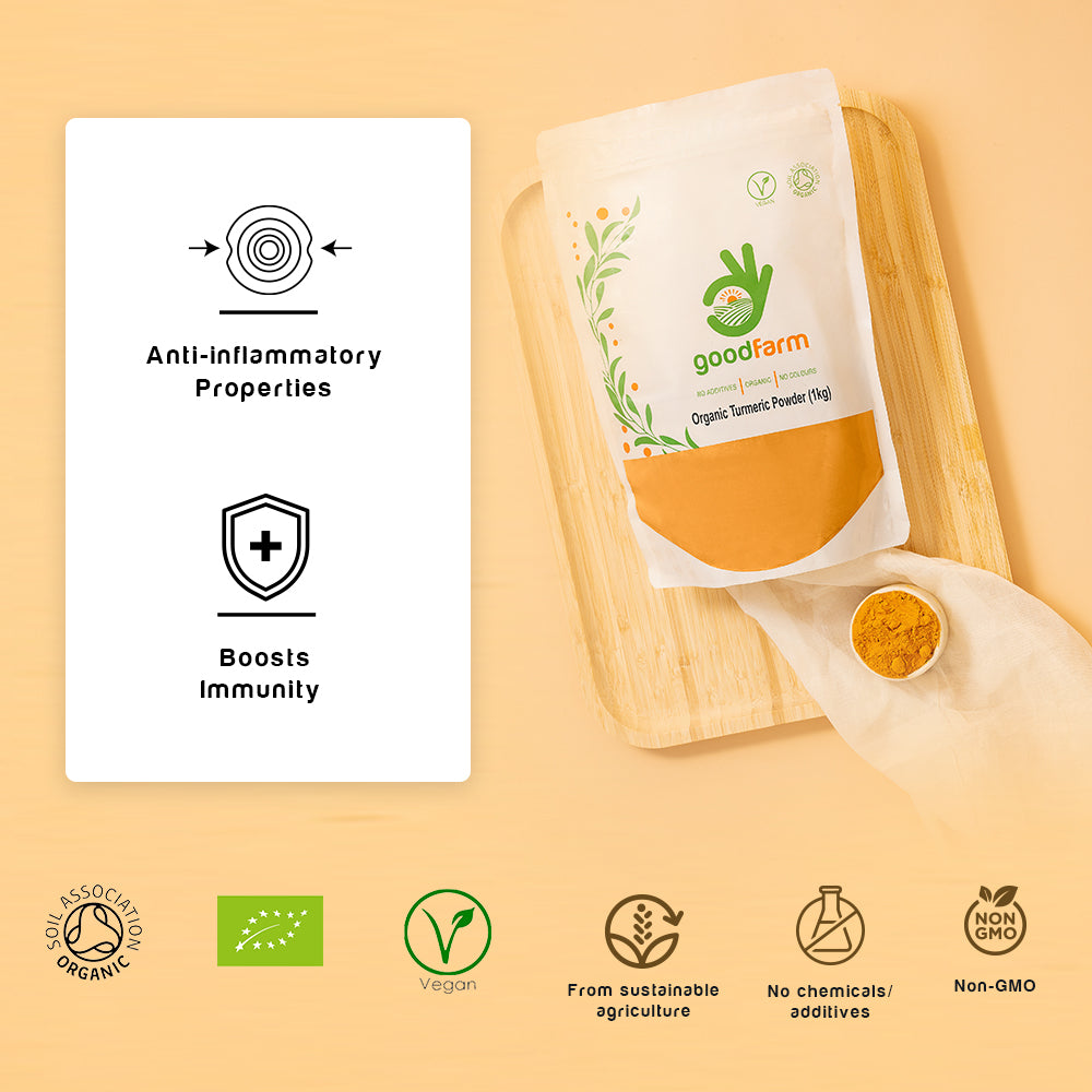 goodFarm Organic Turmeric Powder 1kg
