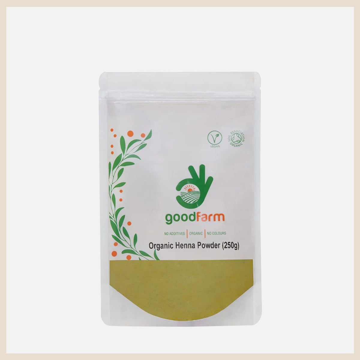 goodFarm Organic Henna Powder 250g