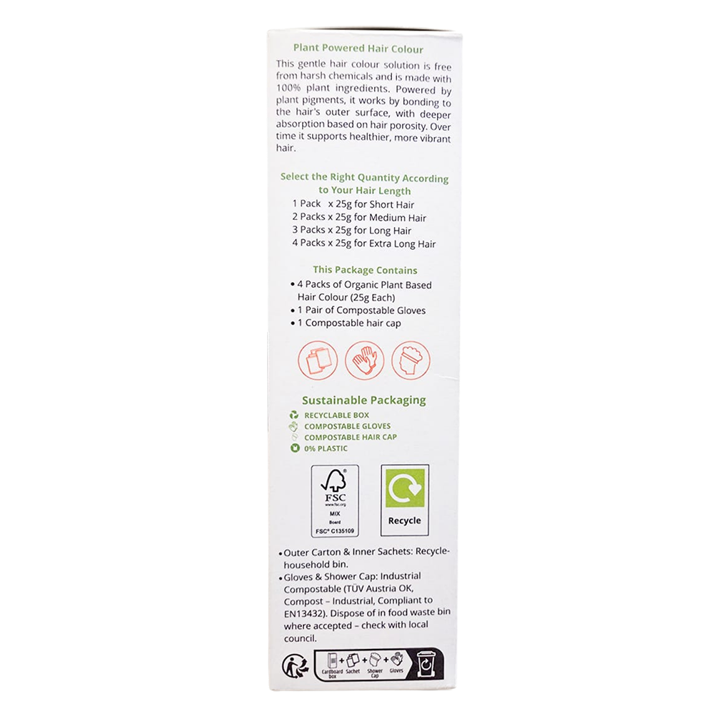 goodFarm Pure Plant Based Organic Hair Colour - Black (New)