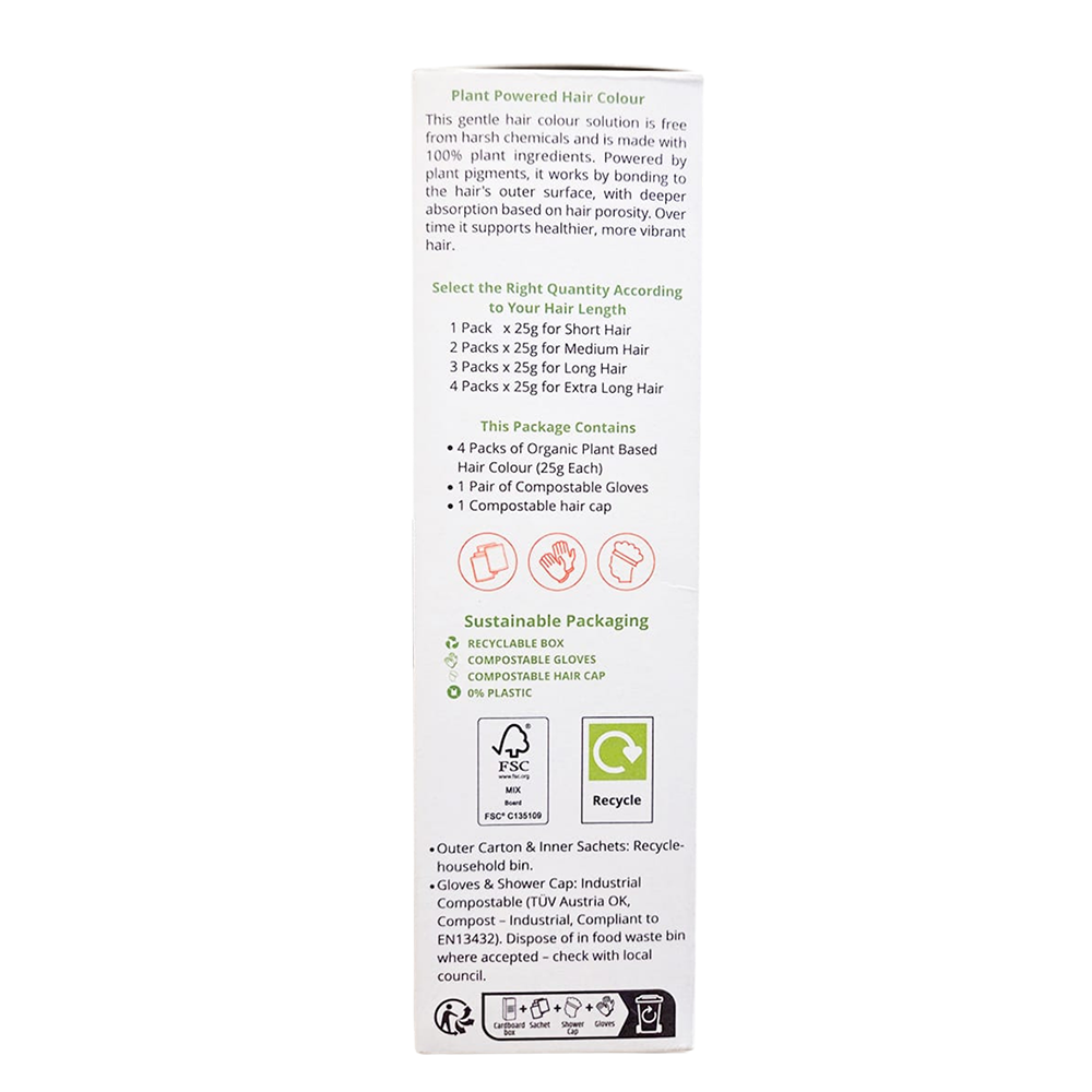 goodFarm Pure Plant Based Organic Hair Colour - Dark Brown (New)